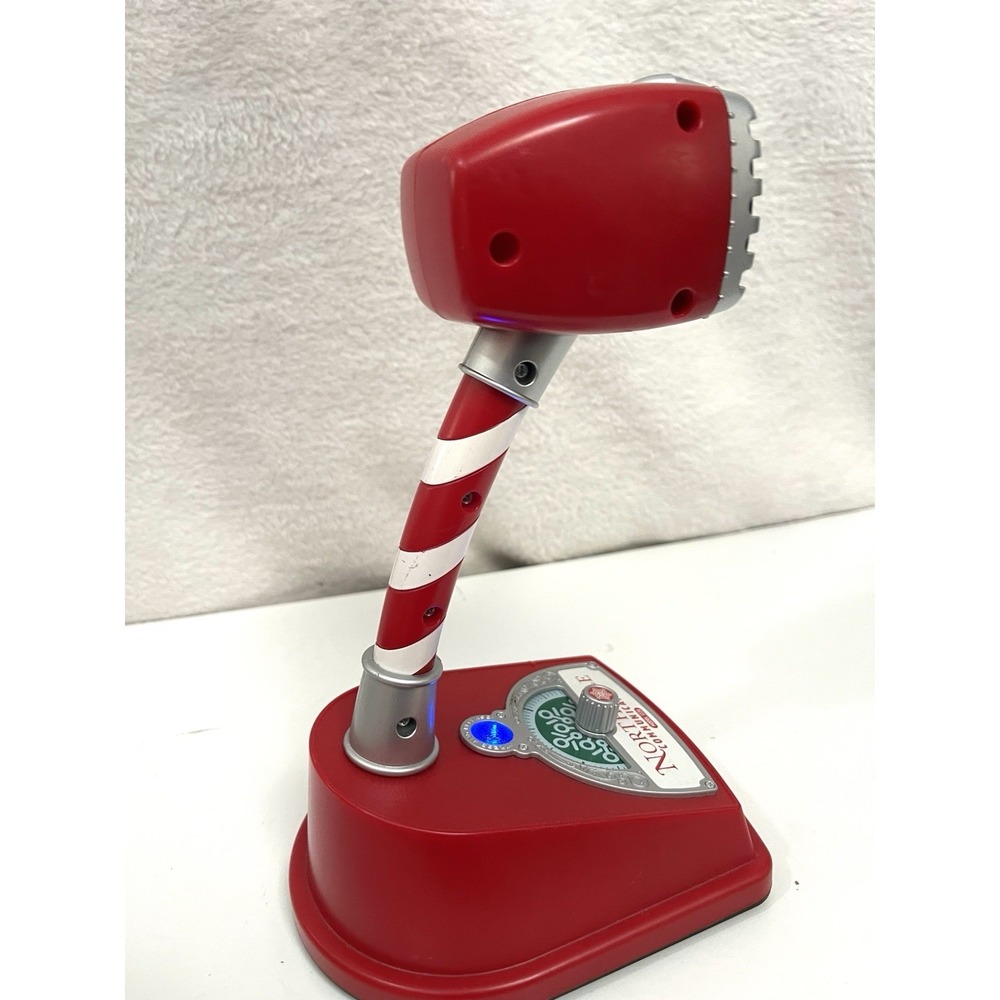 Hallmark North Pole Communicator Microphone With Cartridge Works Santa Christmas - Picture 3 of 6